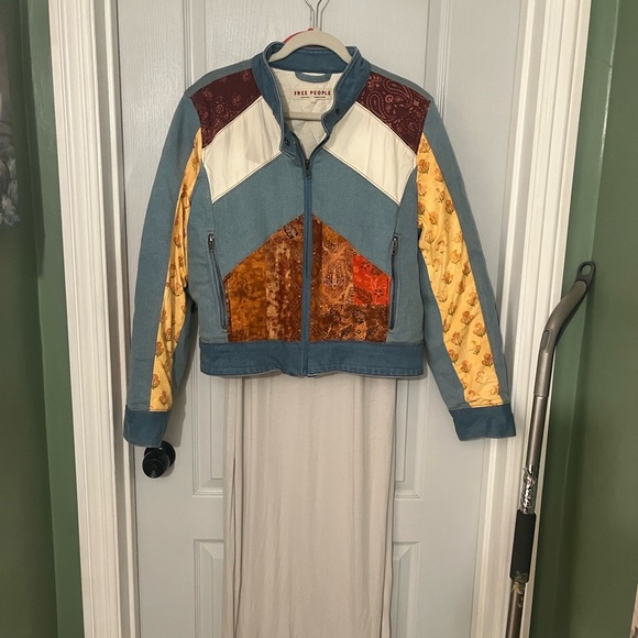 Free People   Patchwork Jacket - Picture 4 of 13